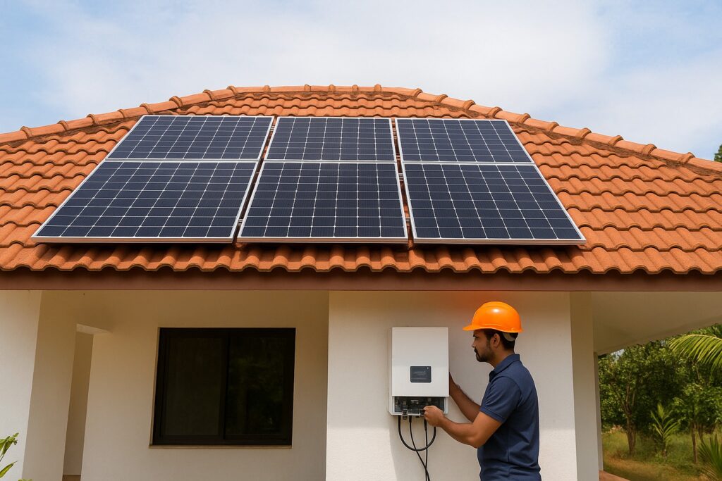 Rooftop Solar Installation